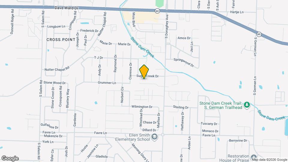 2240 Rosemary Dr Map and Location Details