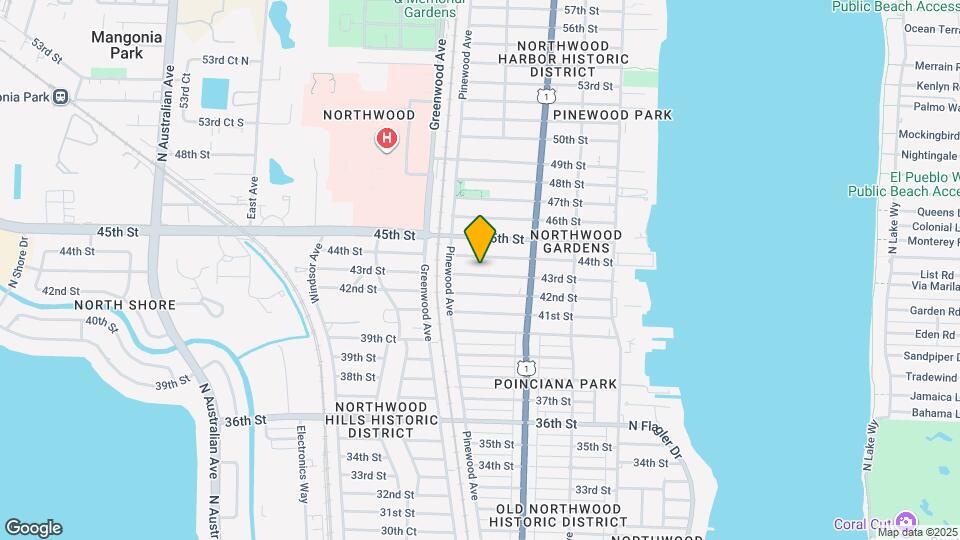 717-743 43rd St Map and Location Details