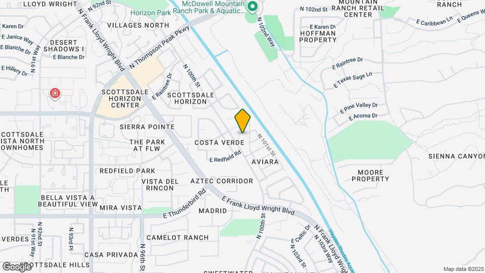 14429 N 100th Way Mapa y Detalles de la Ubicación