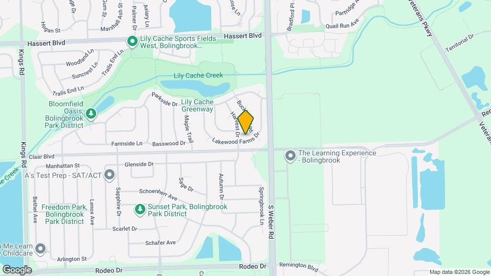 617 Lakewood Farms Dr Map and Location Details