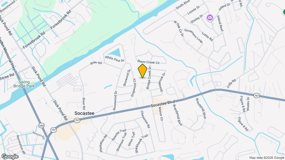1233 Shalom Dr Mapa y Detalles de la Ubicación