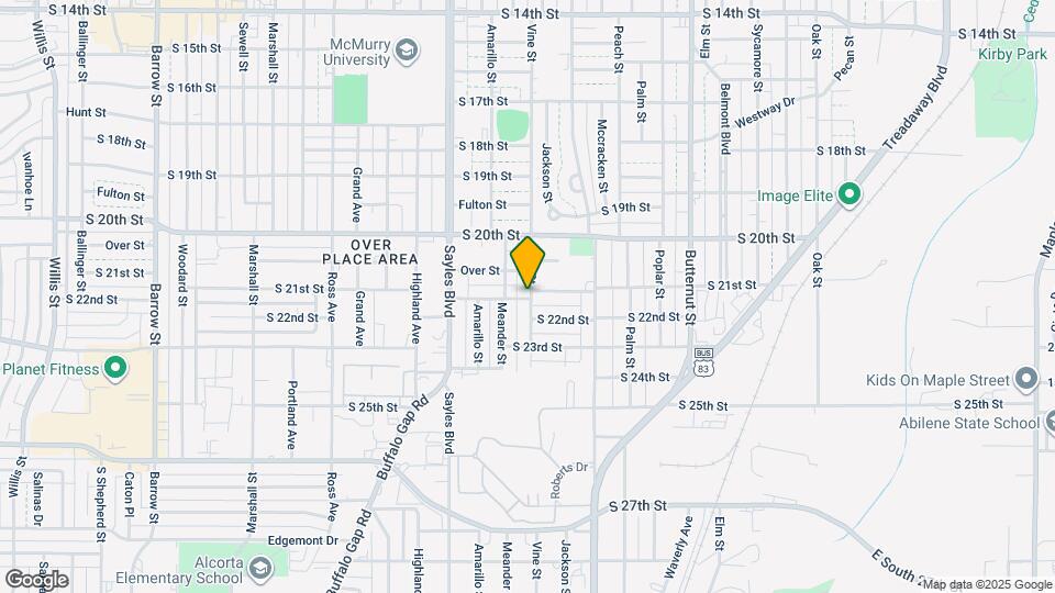 2098 Vine St Map and Location Details