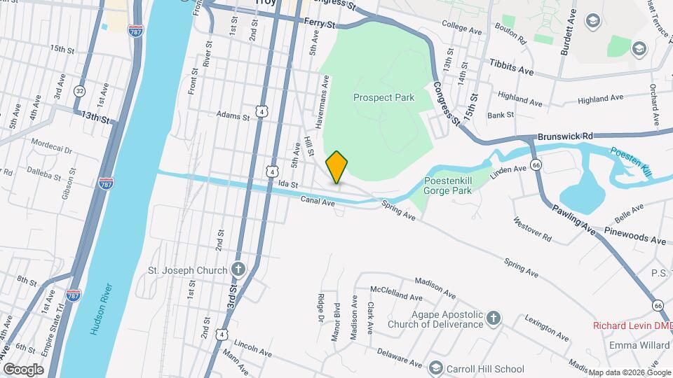 147 Ida St, Unit Room 1 Map and Location Details