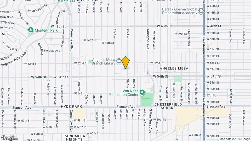 5335 4th Ave Map and Location Details