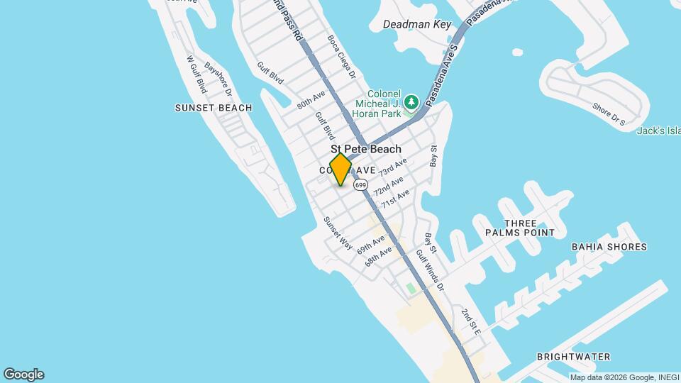 7309 Coquina Way, Unit #2 Mapa y Detalles de la Ubicación