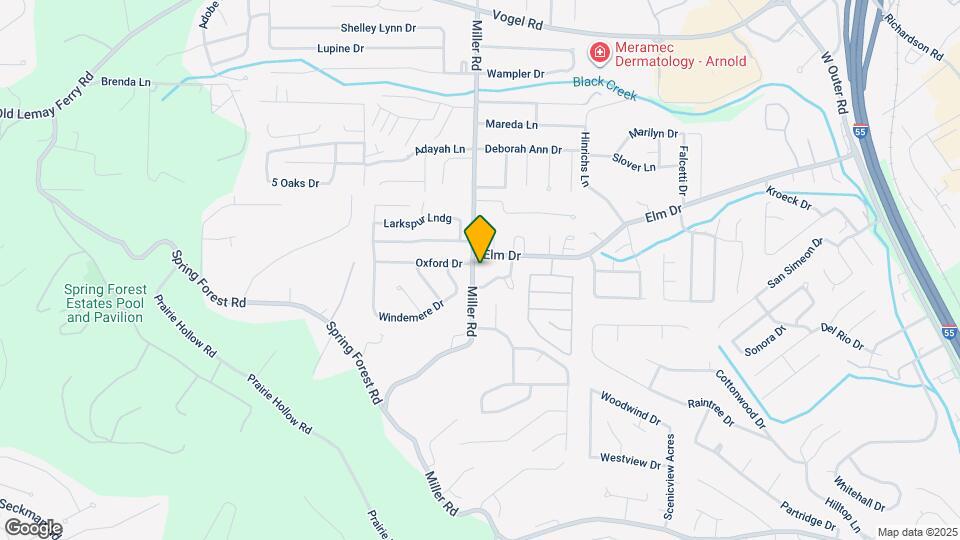 4924 Andrew Jackson Ct, Unit B Map and Location Details