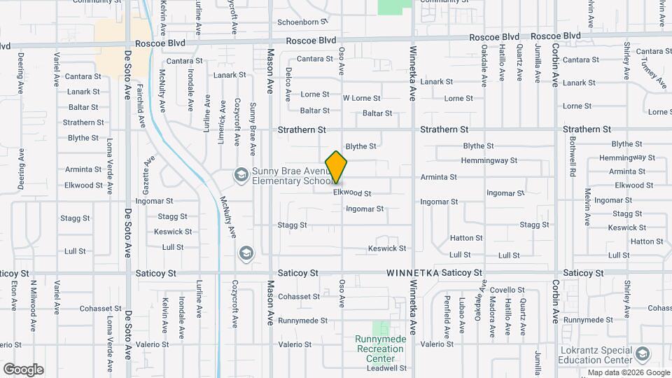 20307 Elkwood St Map and Location Details