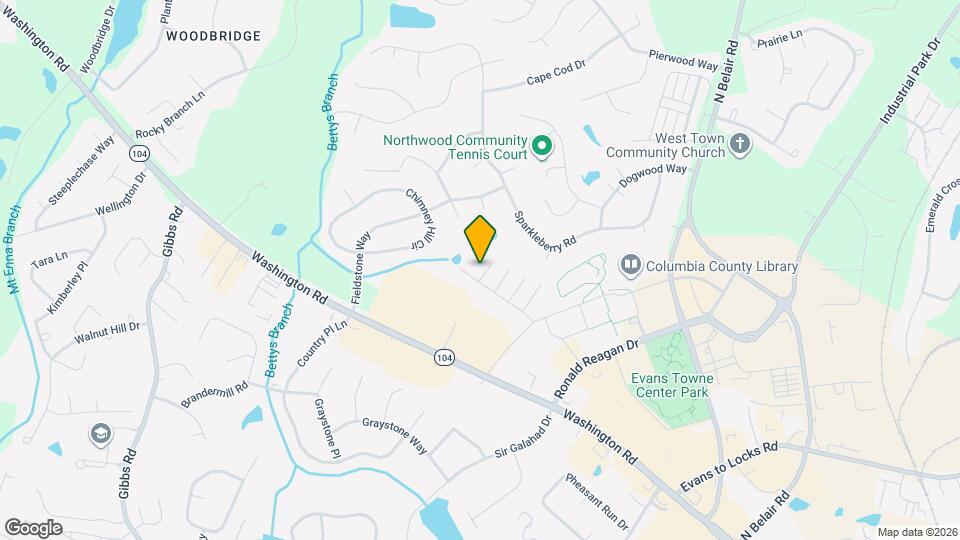 858 Pawley Ct Map and Location Details