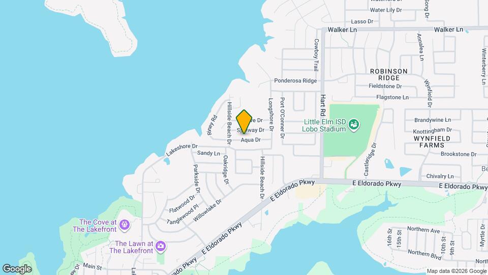 621 Aqua Dr Mapa y Detalles de la Ubicación