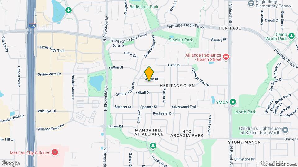 3905 Gladney Ln Map and Location Details