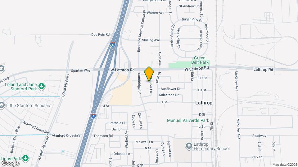 15133 Ryhiner Ln Mapa y Detalles de la Ubicación