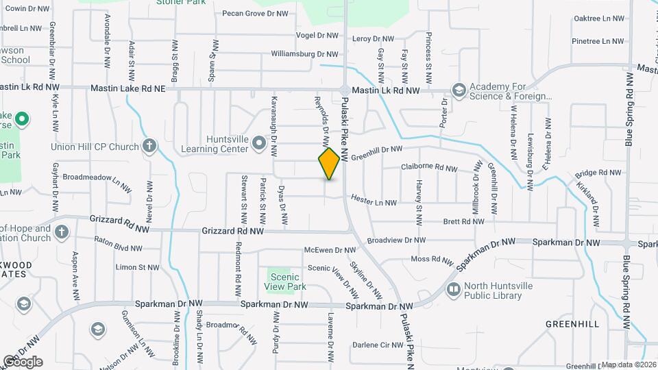 3212 Reynolds Dr NW Map and Location Details