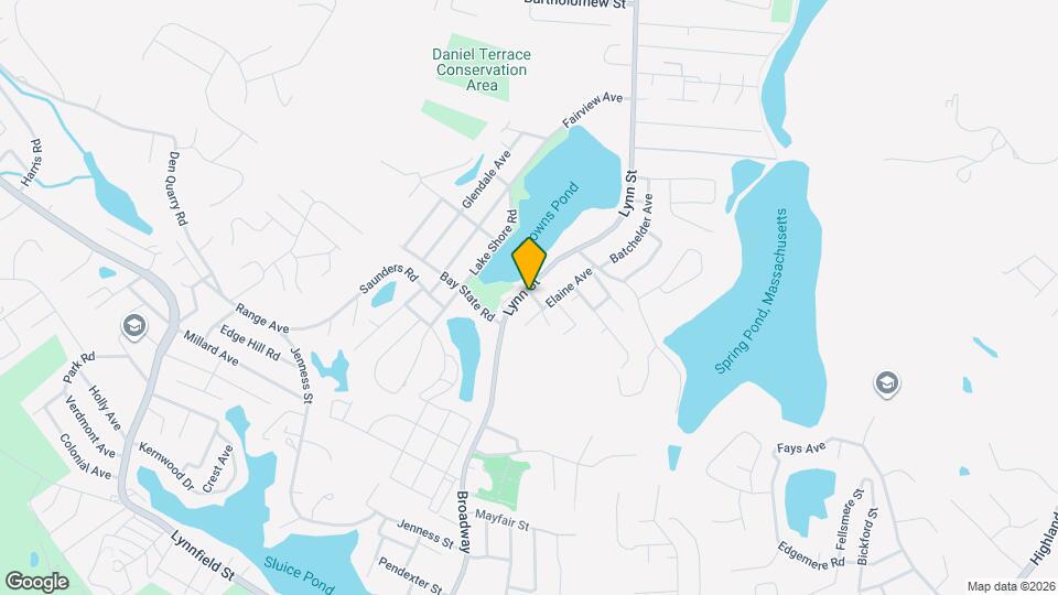 296 Lynn St, Unit #C Map and Location Details