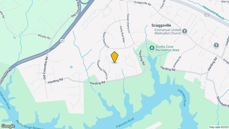 8708 Hidden Pool Ct Map and Location Details