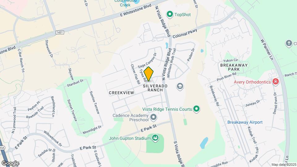 408 Tyree Rd Map and Location Details