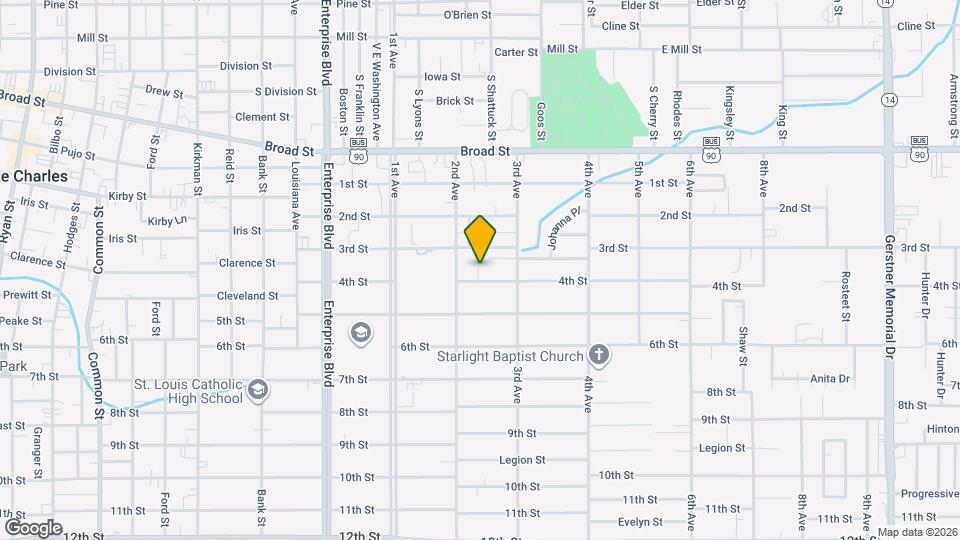 1623 4th St Map and Location Details