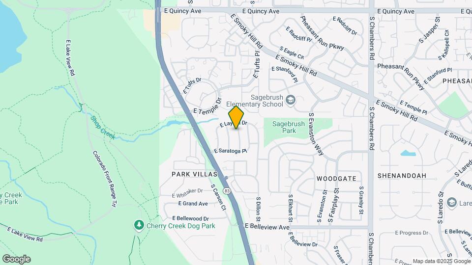 4823 S Crystal St Map and Location Details