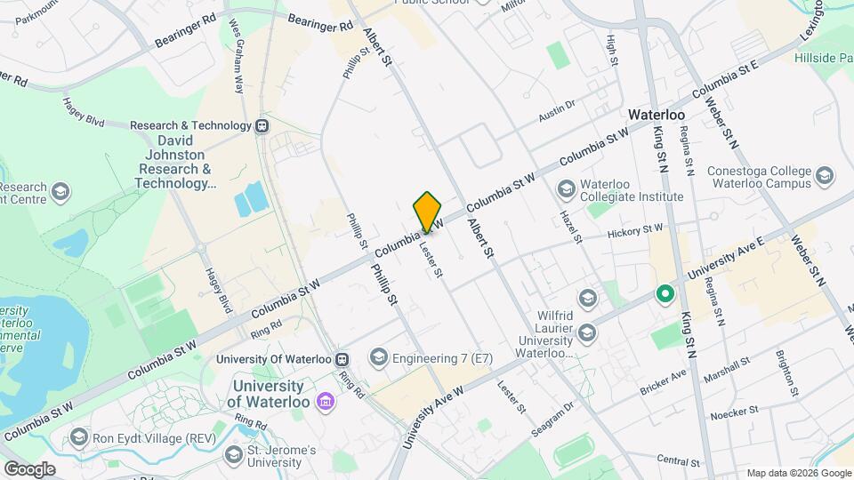 350 Lester St W Map and Location Details