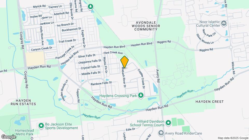 5272 Wabash River St Map and Location Details