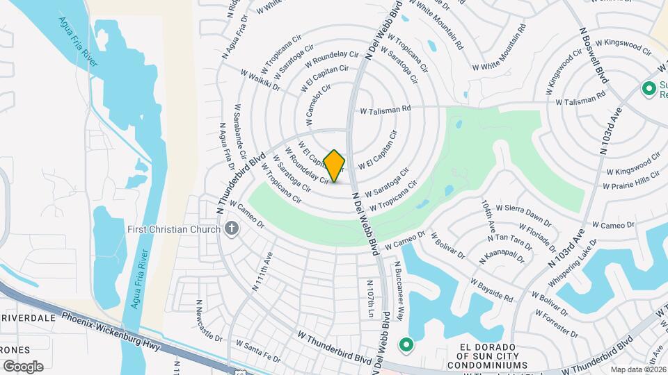 10936 W Roundelay Cir Mapa y Detalles de la Ubicación