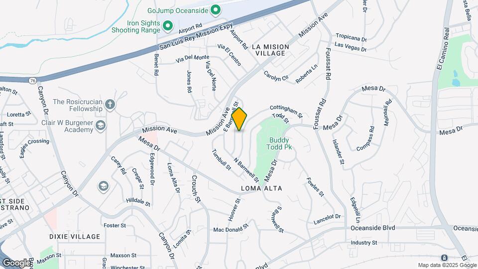 2823 Cottingham St Map and Location Details