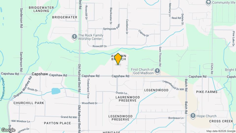 161 Autumn Branch Dr Map and Location Details