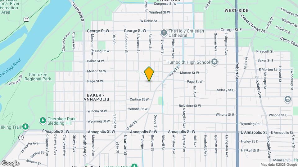 170 Page St W, Unit B Map and Location Details