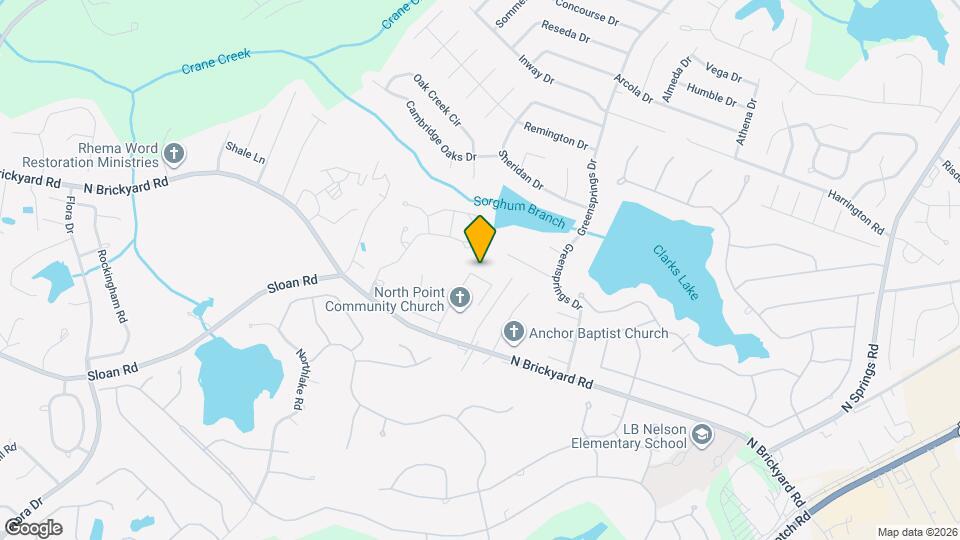 209 Merry Oak Ln Mapa y Detalles de la Ubicación