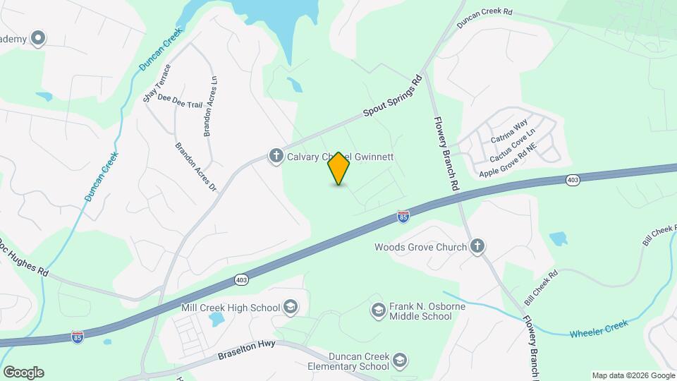 2150 Spring Rush Dr Map and Location Details