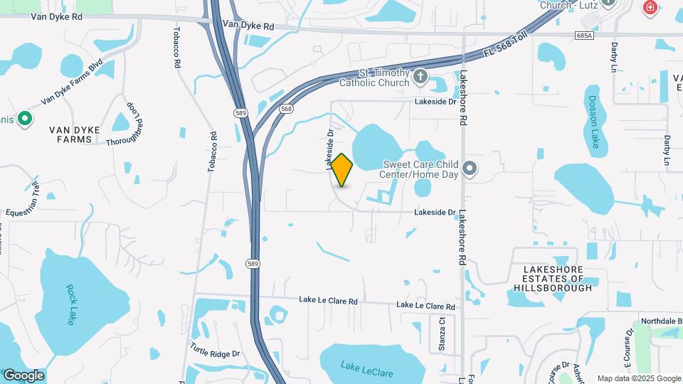 6005 Lakeside Dr Map and Location Details