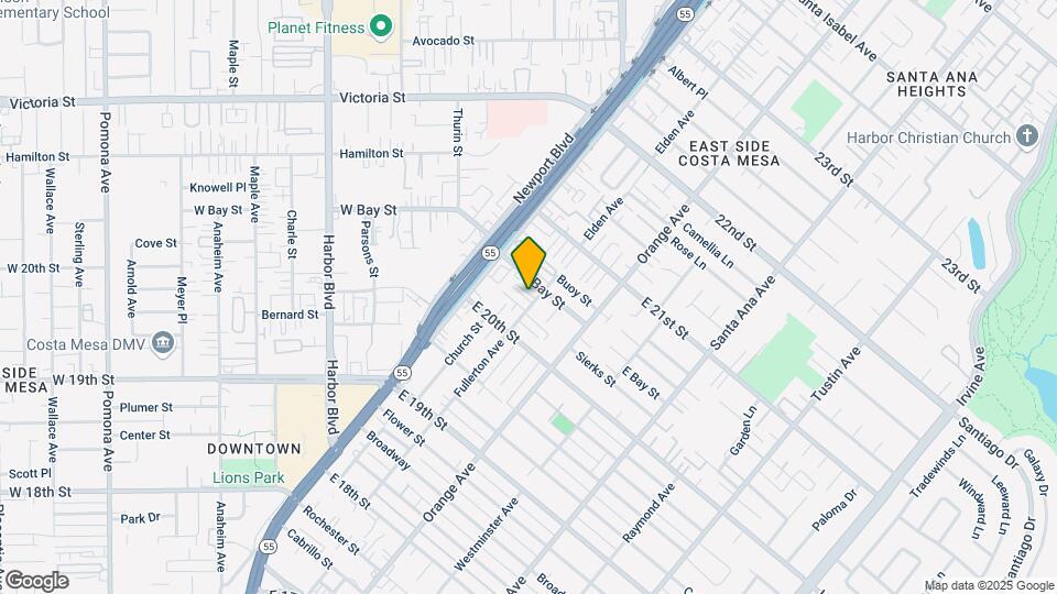 2035 Fullerton Ave Mapa y Detalles de la Ubicación