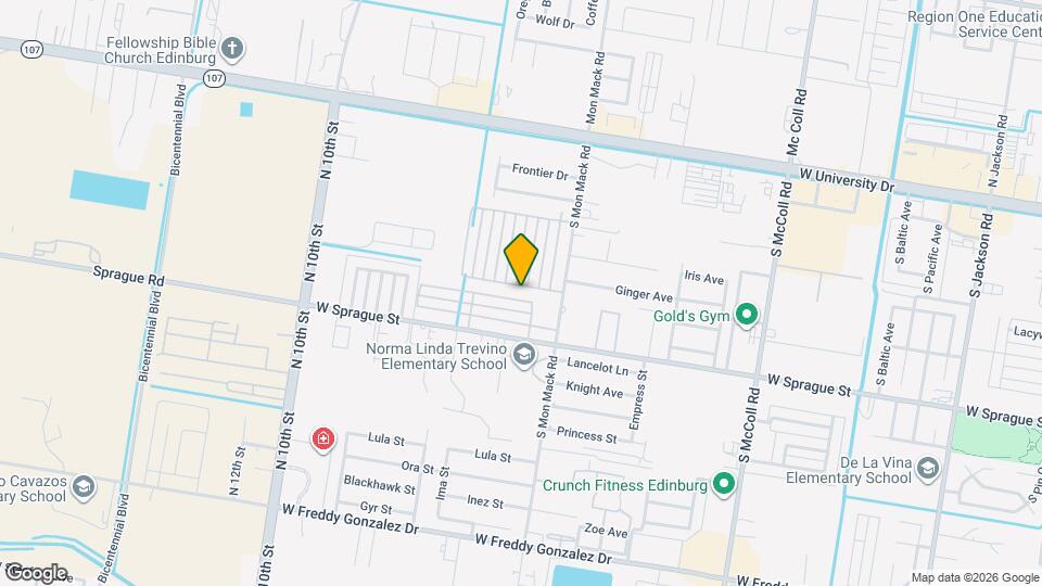 3701 Whitewing Ave, Unit 3 Map and Location Details