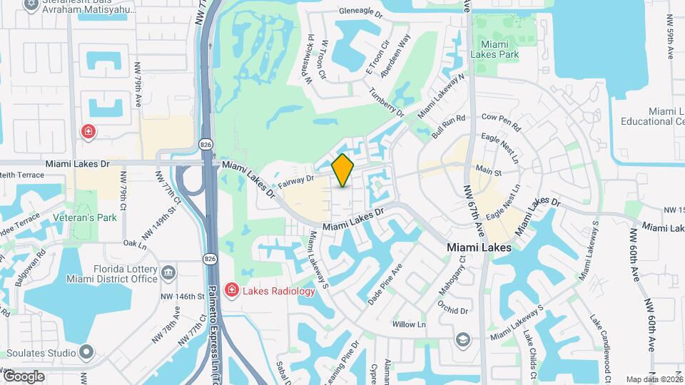 7170 Fairway Dr Map and Location Details