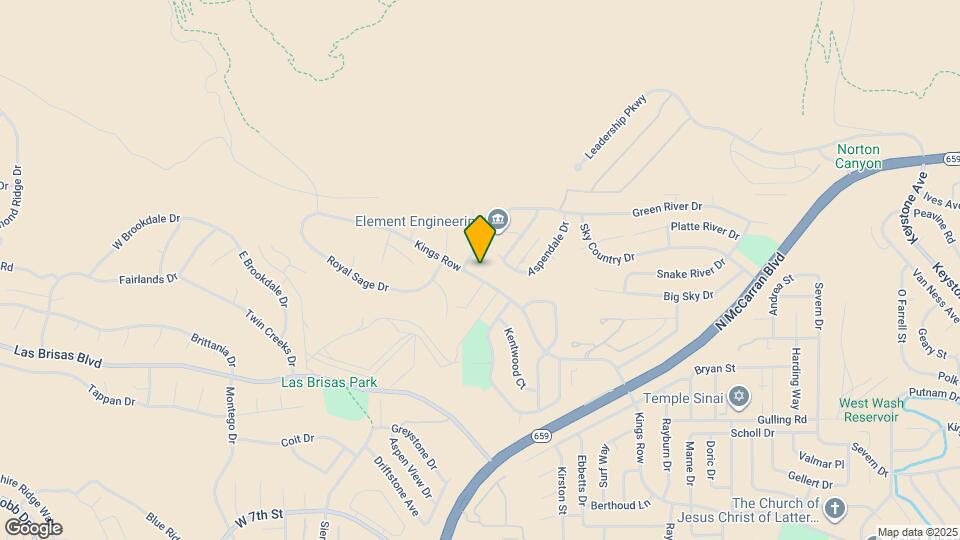 3963 Kings Row Map and Location Details