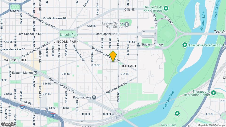 1620 C Street Apartments Map and Location Details
