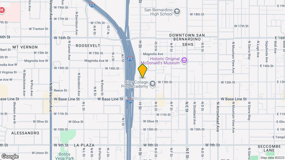 788 W 13th St Mapa y Detalles de la Ubicación