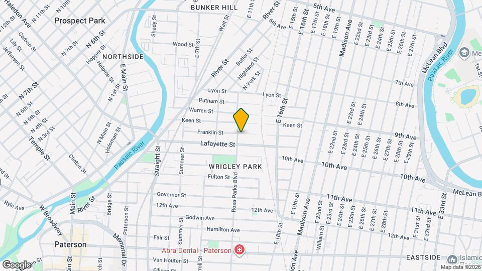 77 Rosa Parks Blvd, Unit Basement Mapa y Detalles de la Ubicación