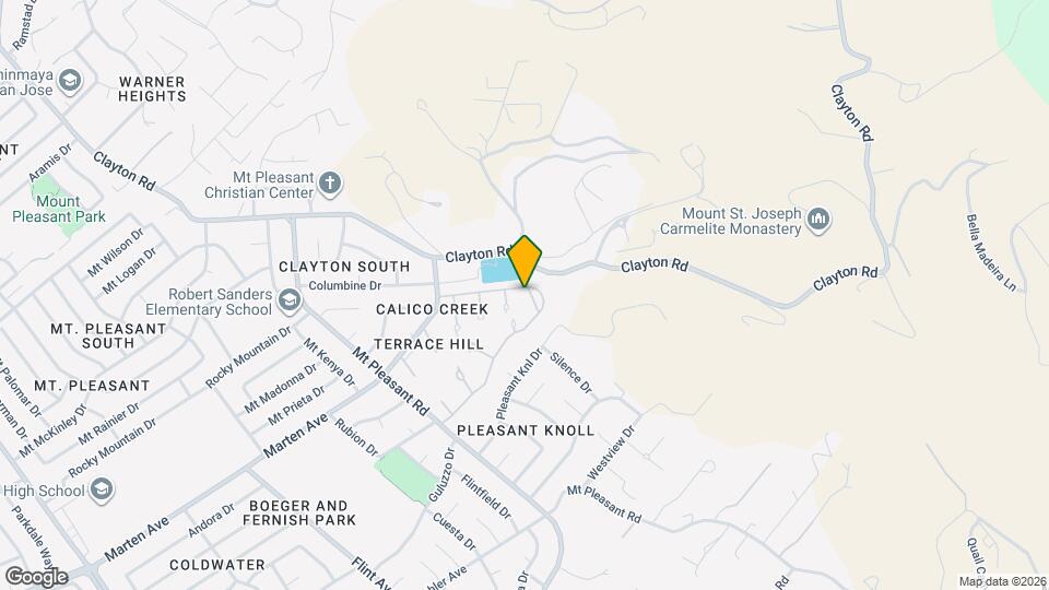 1735 Flint Creek Way Map and Location Details