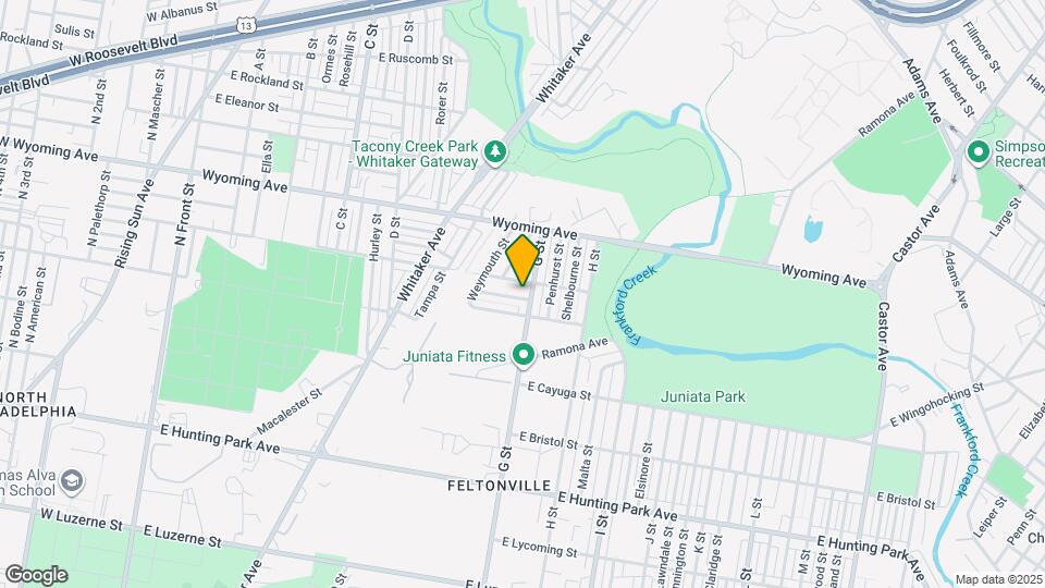 4584 G St Map and Location Details