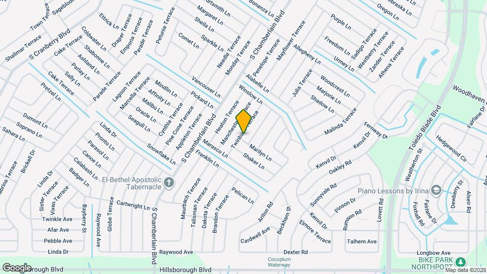 4098 Twinbush Terrace Map and Location Details