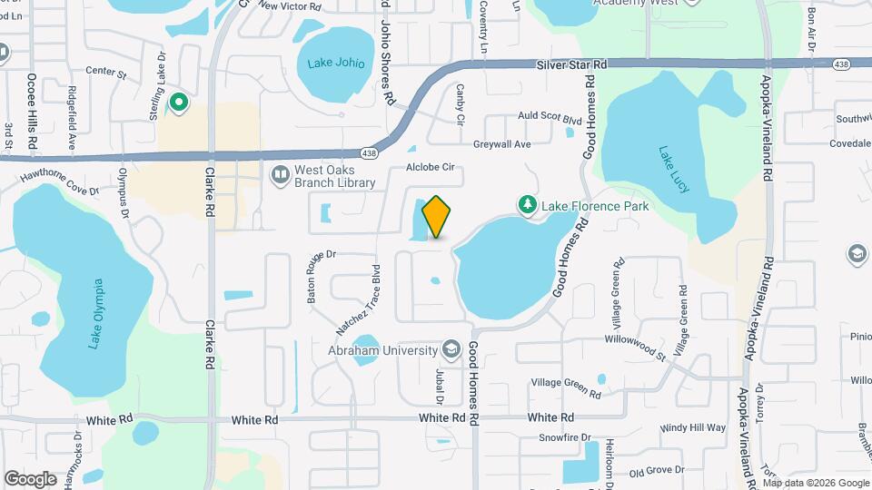 8813 Scenic Vista Ct Mapa y Detalles de la Ubicación