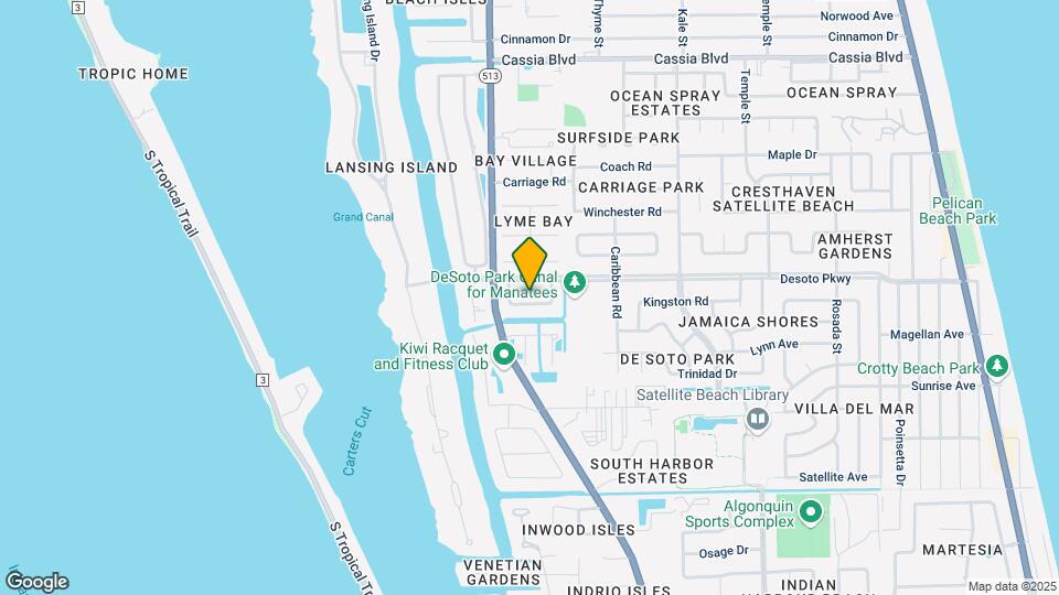 630 Desoto Ln Map and Location Details