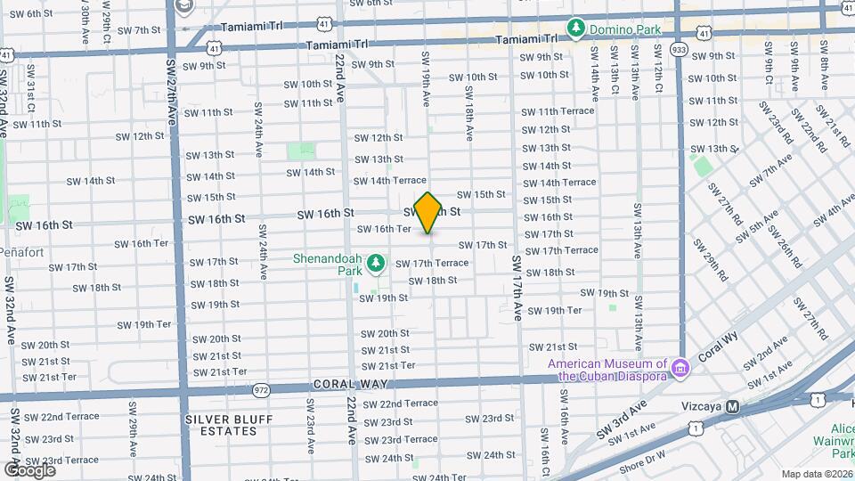 1662 SW 19th Ave Map and Location Details