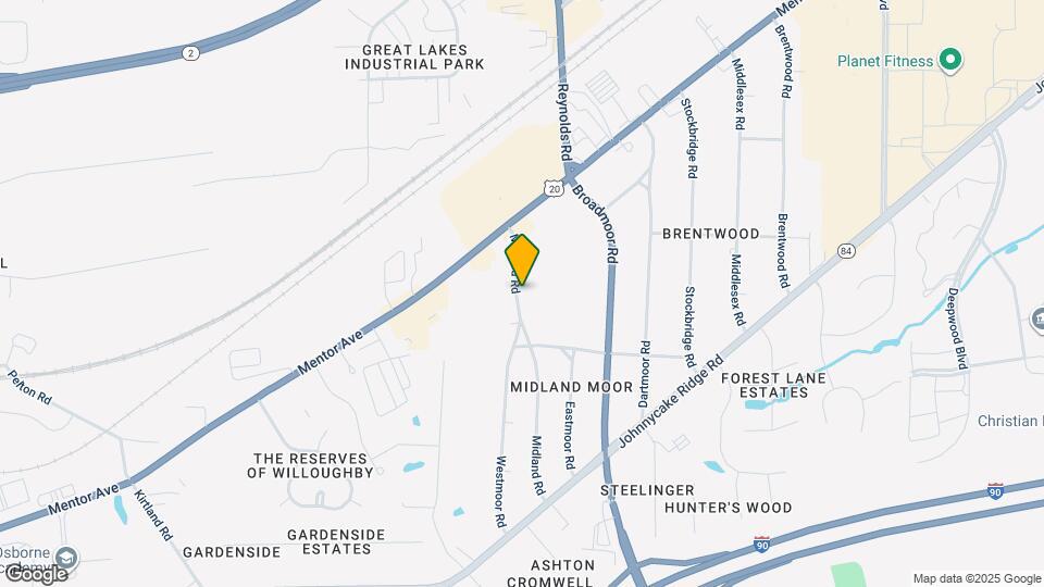 8133 Midland Rd Map and Location Details