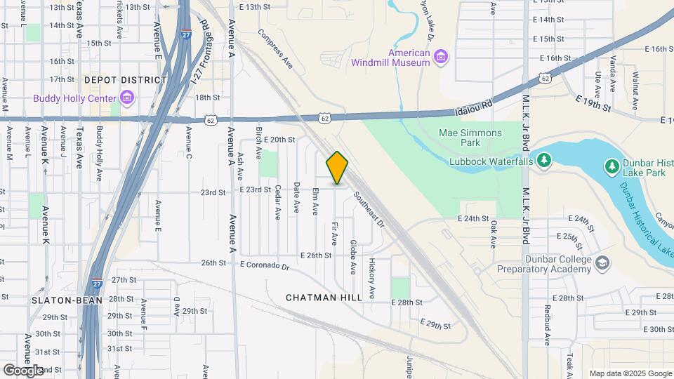 517 E 23rd St Map and Location Details