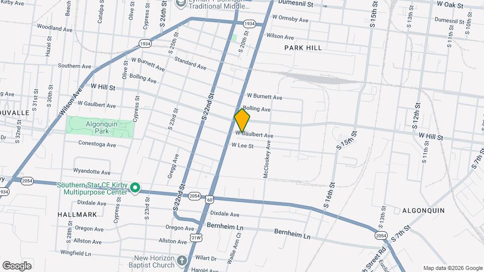 1792 W Gaulbert Ave Map and Location Details