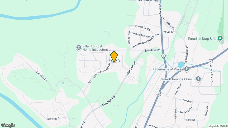 206 Vickery Ln Map and Location Details