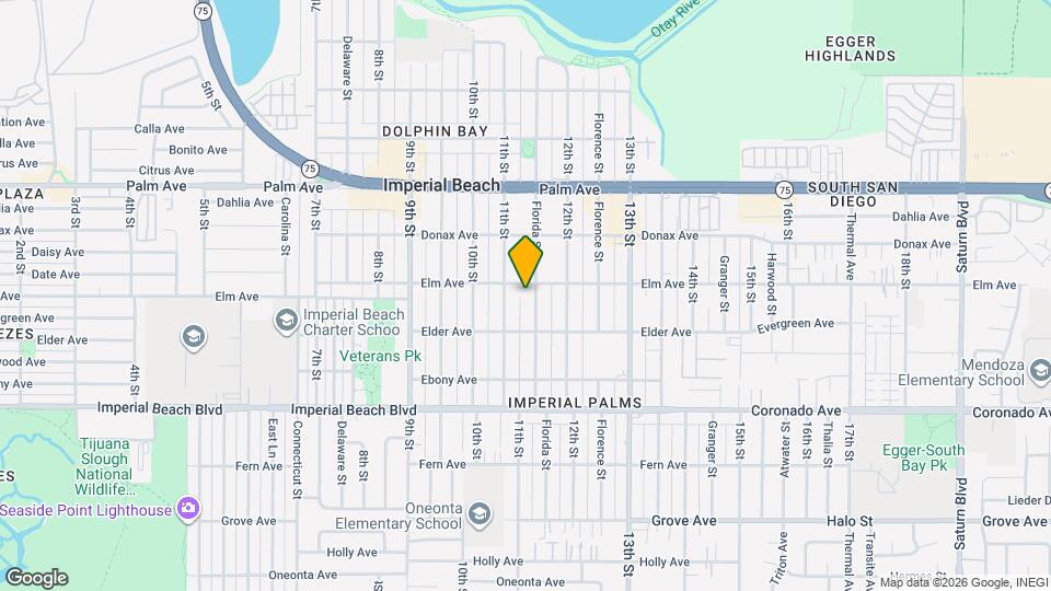 924 Florida St Map and Location Details