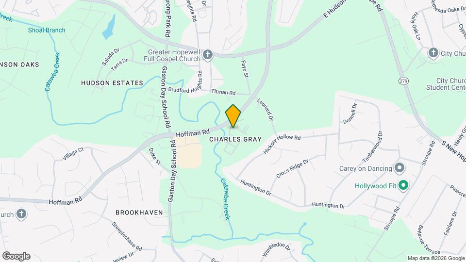 2113 Clear Creek Court Map and Location Details