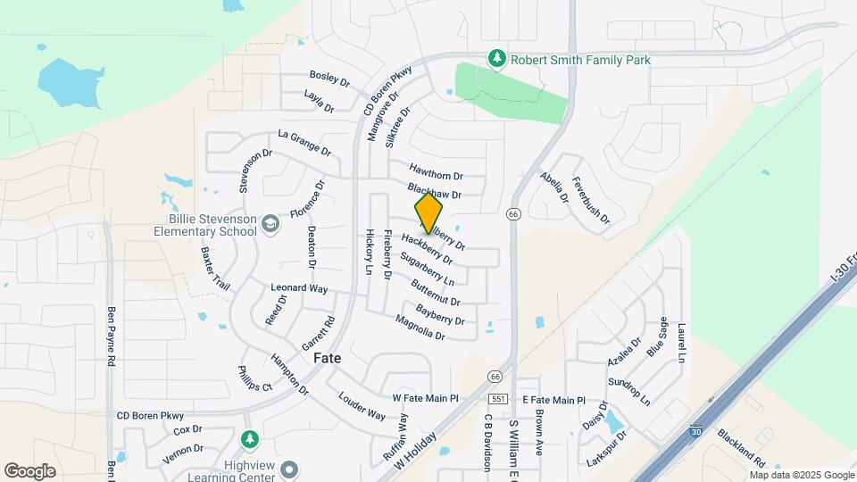 508 Hackberry Dr Map and Location Details